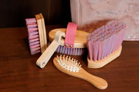 Outlet Brosse à crins Licorne Sammy Kids - - Légère Brosses Pour Les Crins