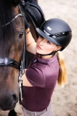 Casque Air Luxe Pure - - Visière simple Femme Protections De Tête·Casques D'équitation|Tenue D'Équitation Femme·Casques D'équitation Femme