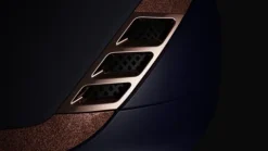 Outlet Casque AirLuxe Suprême Visière Polo Marine/Rose Gold - Femme Protections De Tête·Casques D'équitation|Tenue D'Équitation Femme·Casques D'équitation Femme