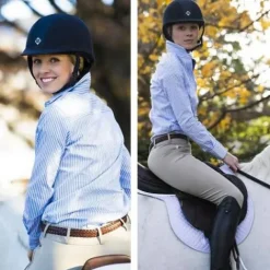 Outlet Casque AYR8 PLUS - Microsuede Protections De Tête·Casques D'équitation