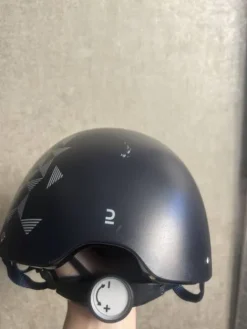 New Casque bleu gris fouganza enfant S Enfant Protections De Tête·Casques D'équitation|Tenue D'Équitation Enfant·Casques Enfant