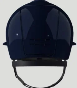 Hot Casque CROMO 2.0 Polish Bleu Rose Gold visière POLO - ITALIA Femme Protections De Tête·Casques D'équitation|Tenue D'Équitation Femme·Casques D'équitation Femme