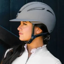 Best Casque d'équitation visière large Olania Deluxe - Femme Protections De Tête·Casques D'équitation|Tenue D'Équitation Femme·Casques D'équitation Femme