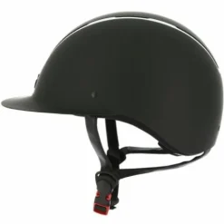 Clearance Casque Glint Noir mat / argenté Protections De Tête·Casques D'équitation