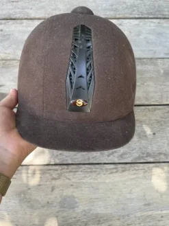 Discount casque équitation marron Homme Protections De Tête·Casques D'équitation|Tenue D'Équitation Homme·Casques Homme