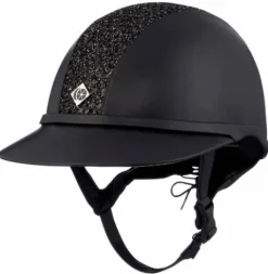 Outlet Casque SP8 Look Cuir Sparkly Femme Protections De Tête·Casques D'équitation|Tenue D'Équitation Femme·Casques D'équitation Femme