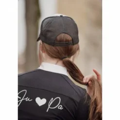 New Casquette style trucker bicolore - - Broderie glitter Casquettes D'Équitation