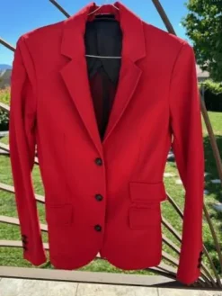 Sale Cavalleria Toscana Veste de Concours FR34 Rouge Femme La Cavalière En Concours|La Femme En Concours