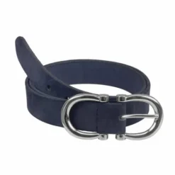 Hot Ceinture en cuir avec double boucle - Ceintures D'Équitation