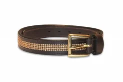 Best Ceinture en cuir avec strass Swarovski Ceintures D'Équitation