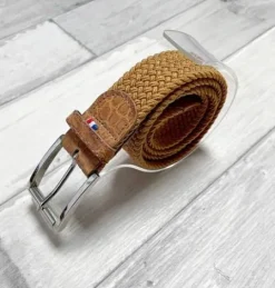 Outlet Ceinture Grand Prix Gold/Camel - Ceintures D'Équitation