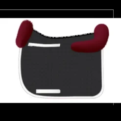 Chabraque dressage avec rebords personnalisable - Tapis De Dressage|Tapis De Selle