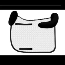 Chabraque dressage avec rebords personnalisable - Tapis De Dressage|Tapis De Selle