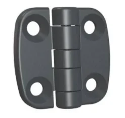 Best Charnière acier noire 60x60 axe inox Pièces Détachées Van Et Camion