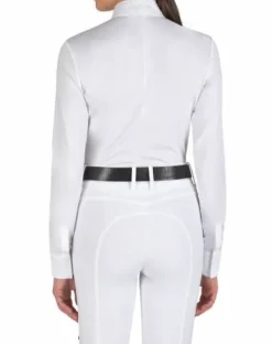 Discount Chemise de compétition manches longues Esade - Femme Tenue D'Équitation Femme·Polos Et Chemises