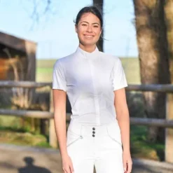 Hot Chemise de concours Emma - Jump'In - Tissu élastique Femme La Cavalière En Concours|La Femme En Concours