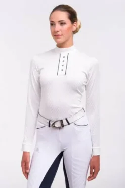 Clearance Chemise de concours FATALITY - - Manches longues Femme La Cavalière En Concours|La Femme En Concours