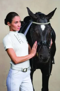 Discount Chemise de concours FATALITY - - Manches courtes Femme La Cavalière En Concours|La Femme En Concours