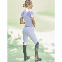 Outlet Chemise de concours Jessie SS23 à manches courtes - Femme La Cavalière En Concours|La Femme En Concours