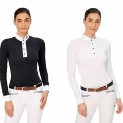 Sale Chemise de concours manches longues Delia Femme La Cavalière En Concours|La Femme En Concours