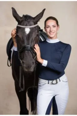 Clearance Chemise de concours MOON - - Manches longues Femme La Cavalière En Concours|La Femme En Concours