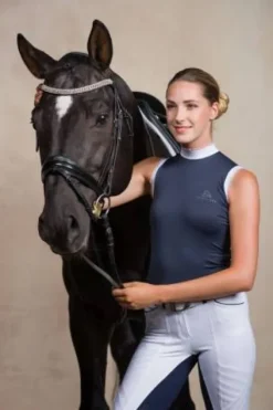 Chemise de concours sans manches PRINCESS - - Technique Femme La Cavalière En Concours|La Femme En Concours