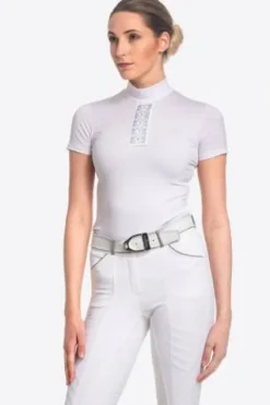 New Chemise de concours SILVER POP - - Technique respirante Femme La Cavalière En Concours|La Femme En Concours