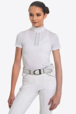 New Chemise de concours SILVER POP - - Technique respirante Femme La Cavalière En Concours|La Femme En Concours