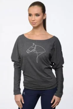 Sale Chemise d'équitation LYNA - - Coton léger Femme Tenue D'Équitation Femme·Polos Et Chemises