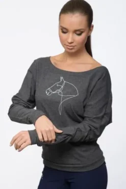 Sale Chemise d'équitation LYNA - - Coton léger Femme Tenue D'Équitation Femme·Polos Et Chemises