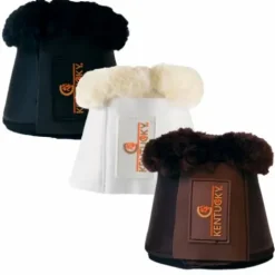 Cloches en cuir avec mouton - Kentucky Cloches Et Protèges-Glomes