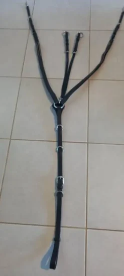 Collier de chasse cuir + martingale amovible Enrênements·Collier De Chasse