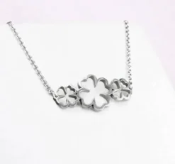 Outlet Collier trèfle à quatre feuilles - Bijoux