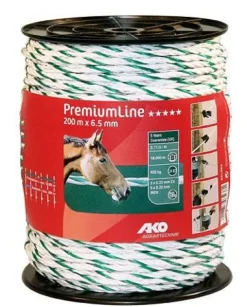 Clearance Cordelette Premiumline Diamètre 6.5mm Clôture Électrique·Fil Et Ruban