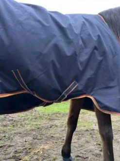 Hot Couverture bleu nuit taille 145 250gr Couvertures Cheval