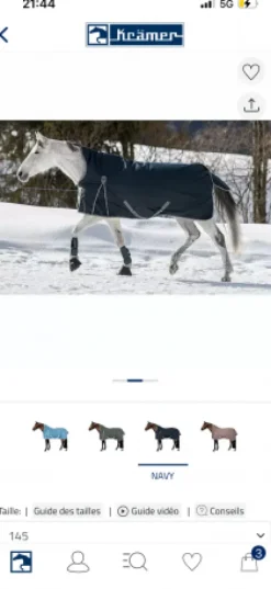 Hot Couverture imperméable 100g Couvertures Cheval