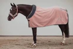 Best Couverture Polaire Col Mouton - Pink Chemises Cheval
