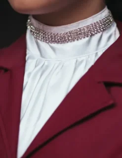 Cravate Crystal - Femme Tenue De Concours Femme·Plastrons|Les Accessoires De Concours·Plastrons D'équitation