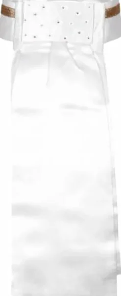 Cravate Lavallière Precious - - satinée avec strass Femme Tenue De Concours Femme·Plastrons|Les Accessoires De Concours·Plastrons D'équitation