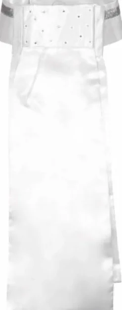 Cravate Lavallière Precious - - satinée avec strass Femme Tenue De Concours Femme·Plastrons|Les Accessoires De Concours·Plastrons D'équitation