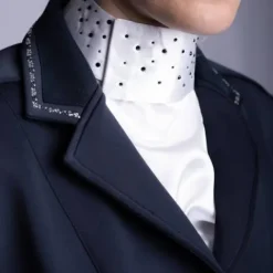 Best Cravate Lavallière satinée avec cristaux - Femme Tenue De Concours Femme·Plastrons|Les Accessoires De Concours·Plastrons D'équitation