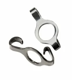 Sale Crochets plats gourmette Accessoires De Briderie·Crochets De Gourmette