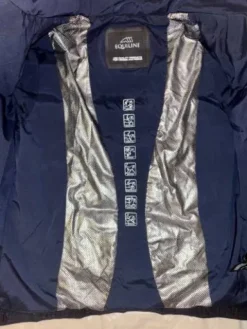 Clearance Doudoune Equiline bleu marine taille XS Femme Tenue D'Équitation Femme·Parka, Blouson, Doudoune