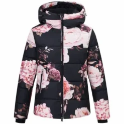 Outlet Doudoune équitation Flora - - Imprimé Femme Tenue D'Équitation Femme·Parka, Blouson, Doudoune