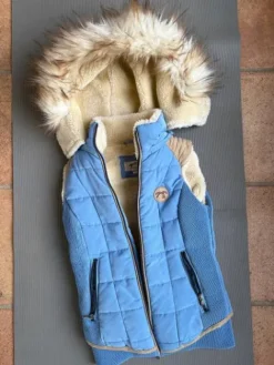 Sale Doudoune Sans Manche Pénélope parfait cadeau de Noël ? Enfant Tenue D'Équitation Enfant·Parka, Blouson, Doudoune Enfant