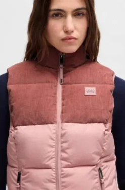 Sale Doudoune sans manches VIOLA CORD PUFFER - Femme Tenue D'Équitation Femme·Gilets Et Bodywarmer