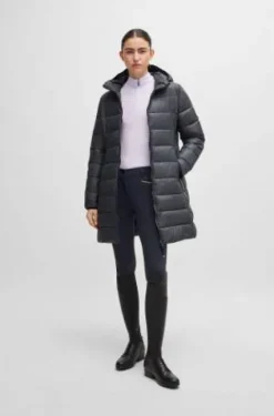Sale Doudoune Vespa Puffa Gris - Femme Tenue D'Équitation Femme·Parka, Blouson, Doudoune