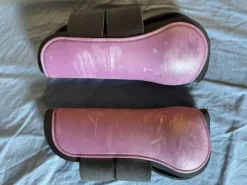 New Ensemble de guêtres et protège-boulets mauves BR Ensembles Guêtres