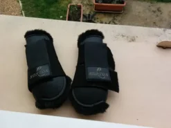 Best Ensemble guêtre + protège boulet moumoute noir neuf Ensembles Guêtres