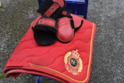 Hot Ensemble rouge Tapis De Selle|Tapis De Selle